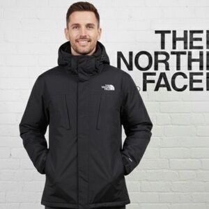 NORTH FACE HYVENT 3/1 INSULATED PARKA MENS XXL PTP 29 EXCELLENT CHEST VENTS BLK
